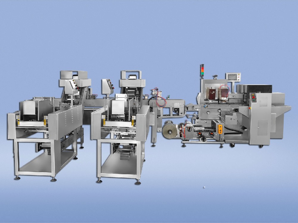 One drag two plastic packaging machine